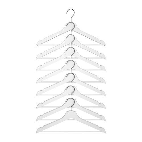 Ikea Hanger Wood Clothes Coat White Bumerang 8 Pack Ikea Hanger Wood Clothes Coat White Bumerang 8 Pack